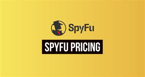 spyfu music|spyfu pricing.